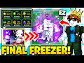 Noob spawns with all robux items in roblox anime stars simulator final freezer op