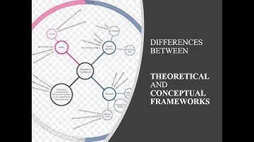 DIFFERENCES BETWEEN THEORETICAL AND CONCEPTUAL FRAMEWORKS