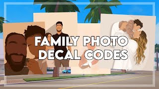 Family Photo Decal Codes For Berry Avenue & Bloxburg | Roblox Video