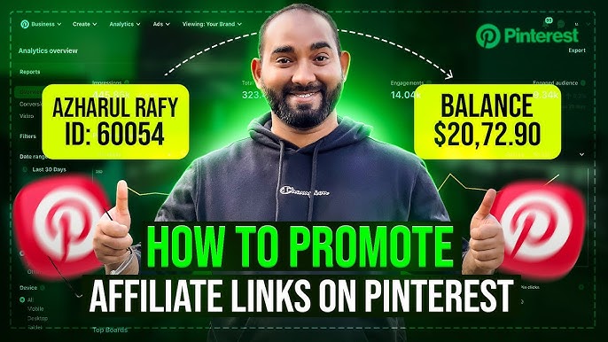 Passive Income Mastery: Earn Big with Pinterest Affiliates!