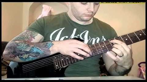 Matthew McGhee | Inception | Cover (Eight-string guitar, 2 hand tapping)