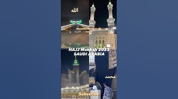 Makkah 2023 HAJJ#religion #saudiarabia #viral #eidmubarak #video #travel #hajjpackage #youtubeshorts