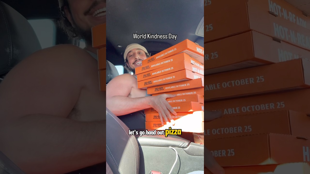 Giving To Homeless on World Kindness Day 🥹❤️ 