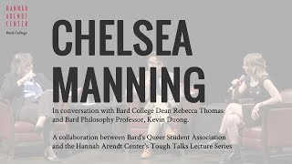 Tough Talks: Chelsea Manning Responds to Ethical Question Regarding Her Document Leak to Wikileaks
