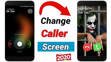 Change Caller Screen Background in Any Android | calling screen change 2020