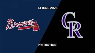 Atlanta Braves VS Colorado Rockies | Baseball Prediction