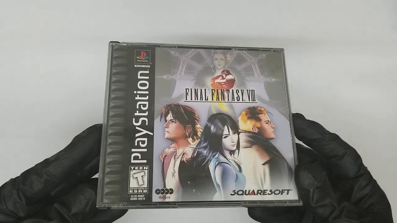 Final Fantasy VIII Playstation 1 by SquarSoft YouTube