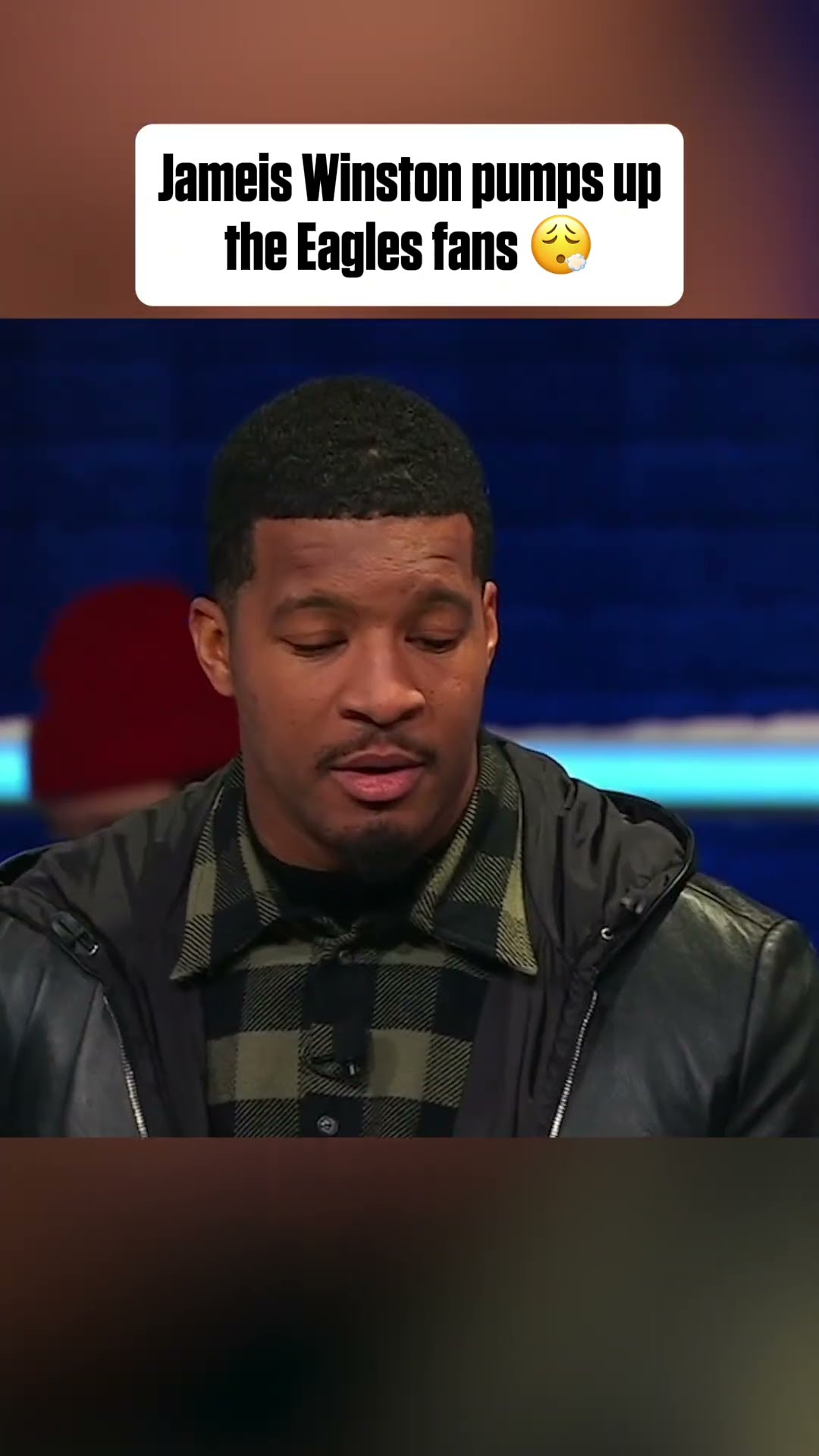 Jameis Winston gave a pregame speech to the Eagles ?‍?