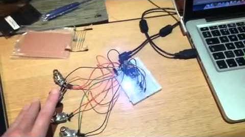 MIDI pedal prototype