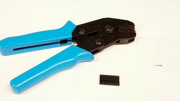 Dupont Connector Crimping Tool Tutorial - SN-28B