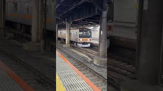 209系1000番　録音専用列車　発車【上野駅】#常磐線 #209系#臨時列車#団体列車#上野駅#発車シーン