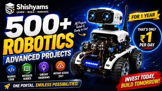 500+ Advanced Robotics Projects with Source Code 🤖 | Only ₹1 / day | Shishyams screenshot 4
