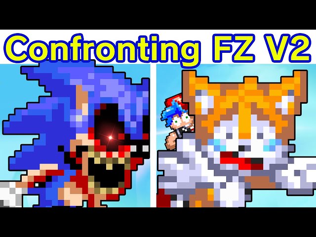 Friday Night Funkin' Sonic.EXE: Confronting Yourself [Final Zone V2] Good/Bad Ending (FNF Mod/Tails) class=