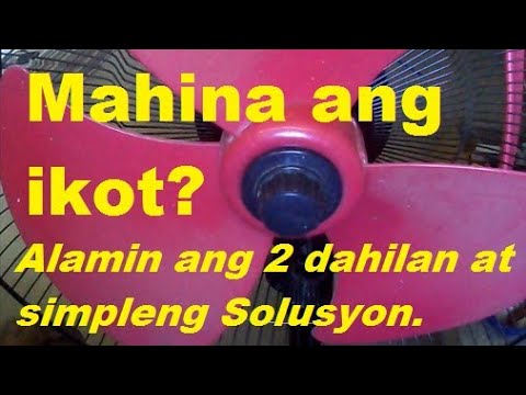 Video: Paano Matukoy Ang Pag-ikot Ng Fan