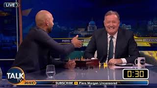 Andrew Tate vs Piers Morgan Chess game