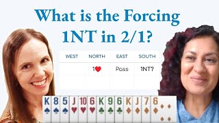 What is the Forcing 1NT in 2/1 bidding? - with Marla Lawson