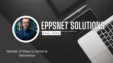 FAANG Coding Interview Question: Number of Ways to Arrive at Destination