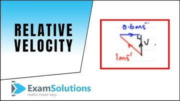 Relative Velocity - swimmer crossing a river : ExamSolutions