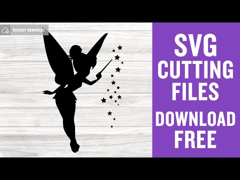 Tinkerbell Svg Free Cutting Files for Cricut Silhouette Free Download