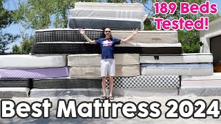 Best Mattress 2024 - We Objectively Test 189 Mattresses screenshot 5