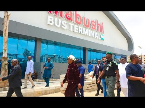 LIVE [ABUJA]: FCT MINISTER, NYESOM WIKE INAUGURATES KUGBO BUS TERMINAL