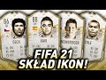 FIFA 21 - Cały skład Ikon z nowymi legendami!