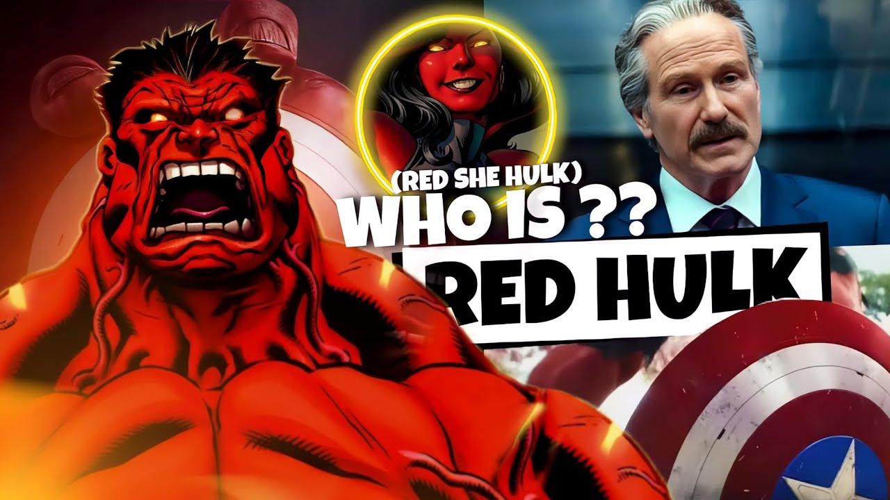 Who is Red Hulk ?? Captain America New World Order | Derrymine Official