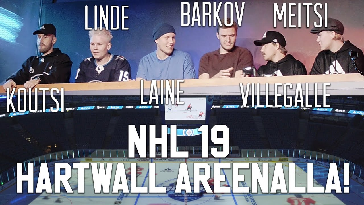NHL 19 feat. Patrik Laine, JVG, Arttu Lindeman & Aleksander Barkov