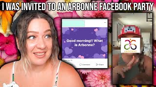 I WAS INVITED TO AN ARBONNE FACEBOOK PARTY!