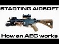 Starting Airsoft - How does an AEG work (Automatic Electric Gun: Beginners Guide)