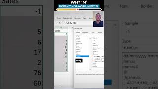 The Real Reason “M” Doesn’t Work in Excel