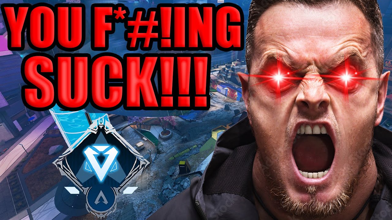 Эти токсичные товарищи по команде в рейтинговых играх... НЕВЫНОСИМЫ! (Apex Legends)