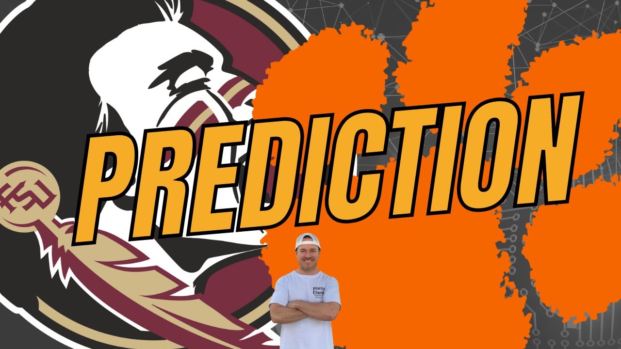 Florida State at Clemson Football Prediction - YouTube