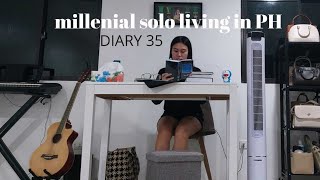 VLOG #35 MILLENIAL SOLO LIVING | Mini Urban Generation Haul + school supplies(Living Alone UPDATE)