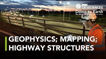 Seeing beneath the surface: Using geophysics to map and assess highway structures