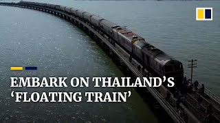 Thailand’s ‘floating train’ attracts flocks of tourists in post-monsoon season screenshot 4