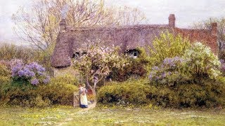 Magnificent Cottage Paintings by Victorian Artist Helen Allingham