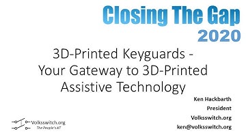 3D Printed Keyguards – Your Gateway to 3D Printed Assistive Technology