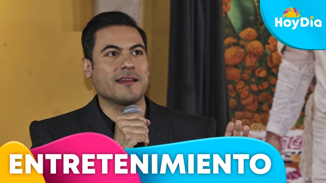 Carlos Rivera celebra nuevo disco y una posible colaboración con Ángela Aguilar | Hoy Día
