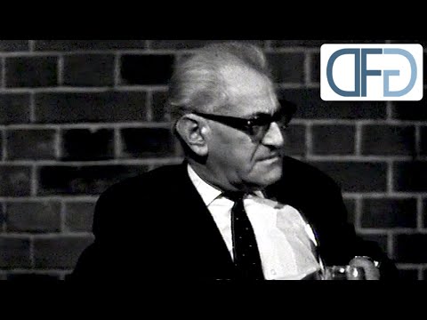 Die Verführbarkeit der Jugend (Generalstaatsanwalt Fritz Bauer im Fernsehen, 1964)