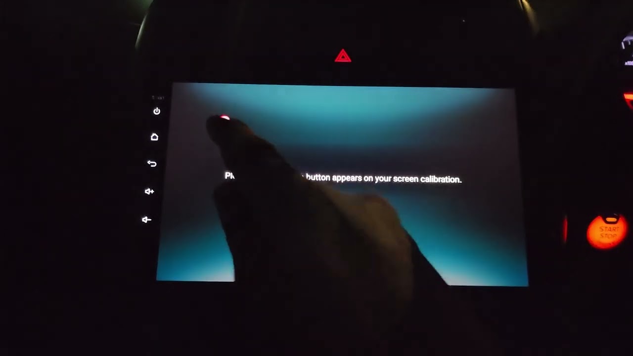 Cogoo CG8 Android Car Player Screen Calibration  Key Steering Wheel Control Setting
