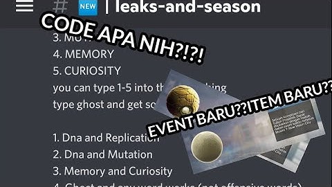 tutorial event tersembunyi "shell" yg viral