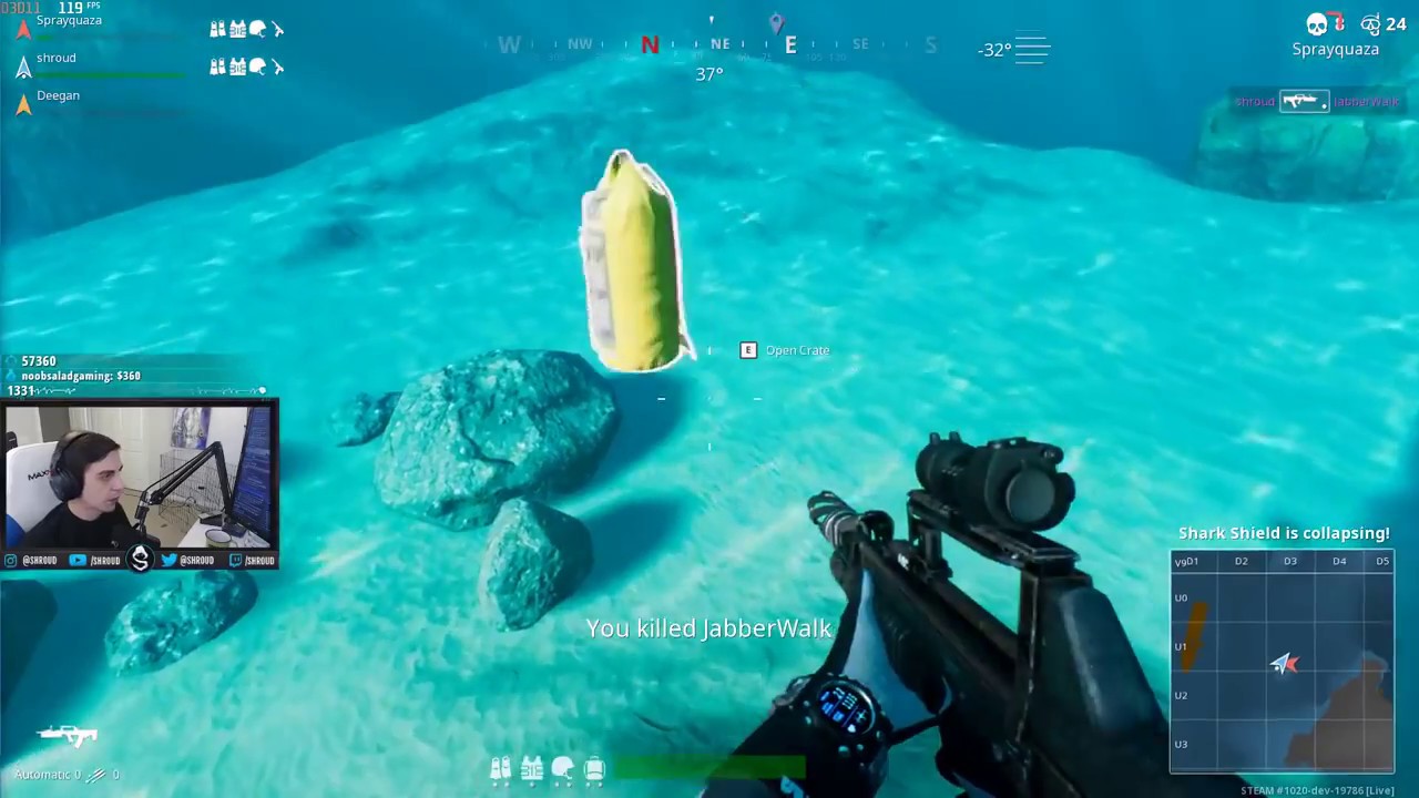 Shroud plays Last Tide Underwater Battle Royale