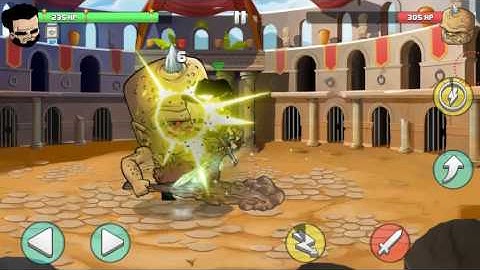 Tiny Gladiators - Android / IOS - Gameplay - part 1