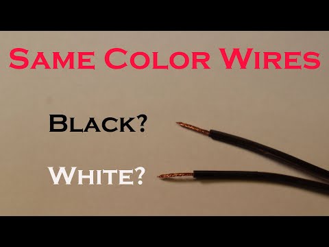 Video: How to determine if the black wire is plus or minus?