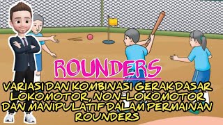 PJOK Kelas 6 || Permainan Rounders