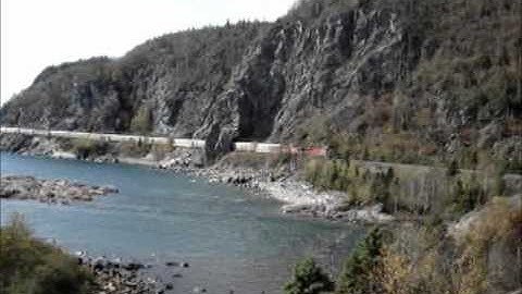 CPR along the north shore of L. Superior