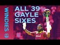 ALL 39 Gayle Sixes vs England | Windies Finest