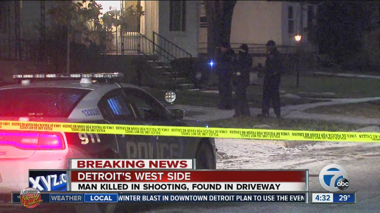 Man shot, killed on Detroit's west side YouTube