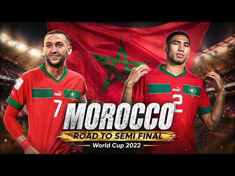 Morocco —  Road to Semi Final | World Cup 2022🔥 4K UHD 🎬